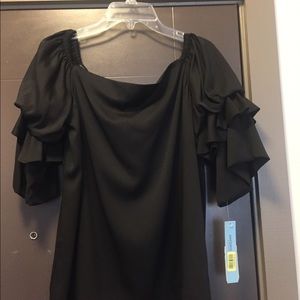 Antonio Melani Black Blouse small